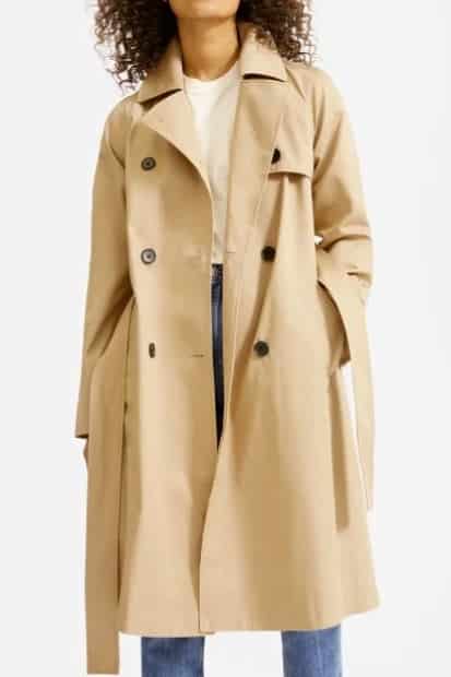 Wardrobe Essentials - Everlane trench coat